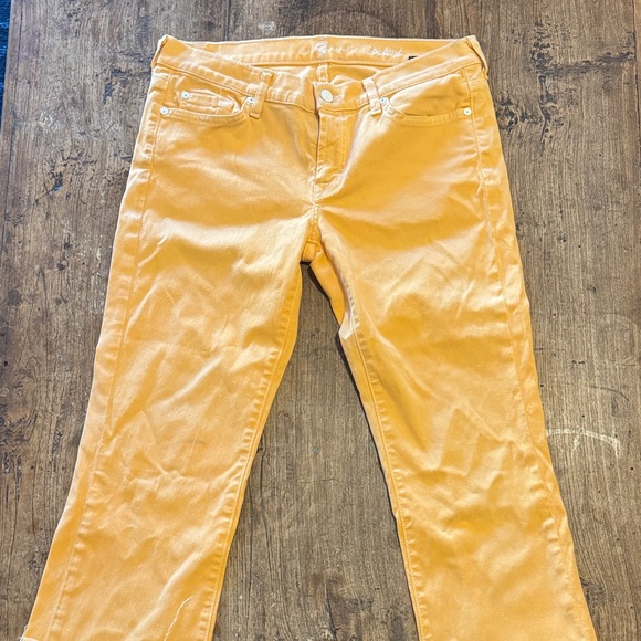 7 For All Mankind Denim - Tangerine 7 for All Mankind Jeans size 29